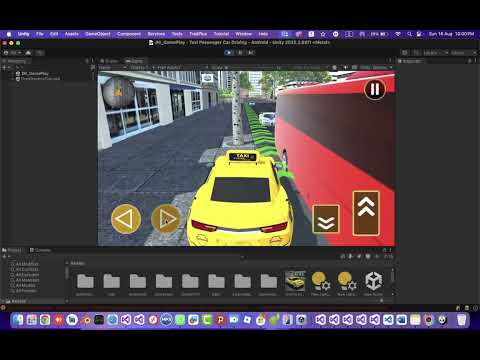 taxi passenger driver unity source code