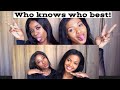 WHO KNOWS WHO BEST (CHALLENGE) &amp; A CONSEQUENCE | MELO’s MOM SA