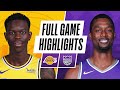 LAKERS at KINGS | FULL GAME HIGHLIGHTS | April 2, 2021