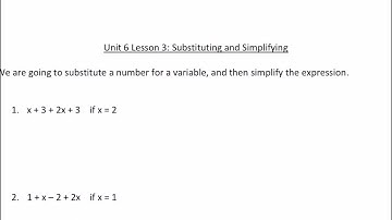 Unit 6 Lesson 3 (8th)