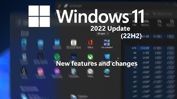 Windows 11 2022 Update (22H2): taking a look at new features