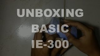 UNBOXING BASIC IE-300 sHD IN EAR MONITOR (INDONESIA)