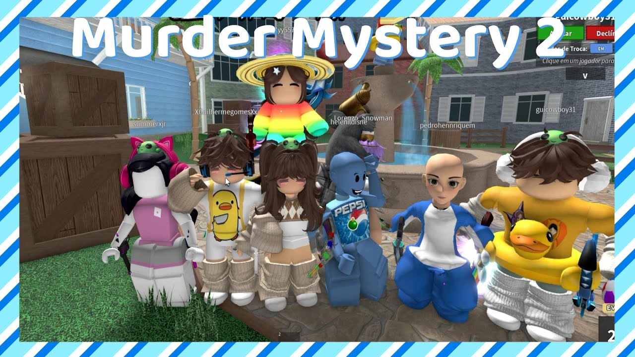 MURDER MYSTERY 2 VS ADOPT ME!! (Roblox) 