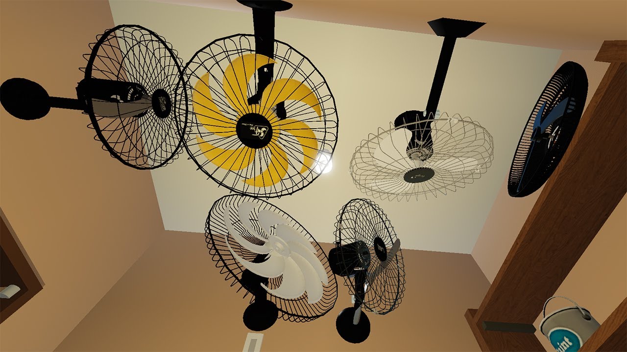 🌀 ESCOLA DOS VENTILADORES MALUCOS! | Crazy Wall Fan School 😱😱
