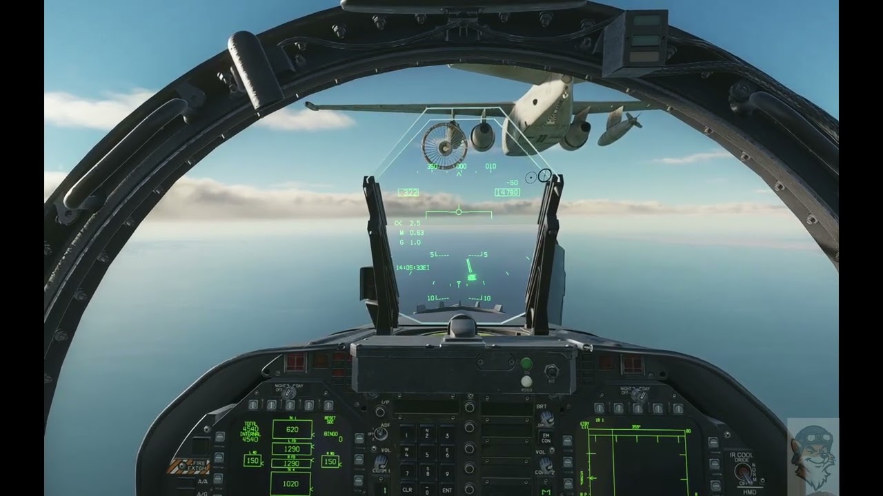 Как я научился дозаправлять F-18 Hornet