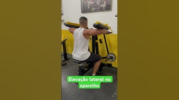 Elevação lateral no aparelho - prof. Matheus Gomes