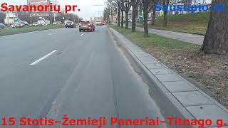 Vilniaus troleibusai 15 Titnago g.–Žemieji Paneriai–Stotis