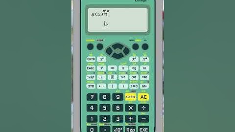 calculatrice ; casio; tableau de valeurs ; mode table ; algorithme ; fonction ; tutoriel ; tuto