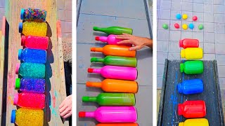 💥🍾 Breaking Glass Bottle and Balloon Drops -917 | ⚠️ Crushing crunchy and soft things 💥