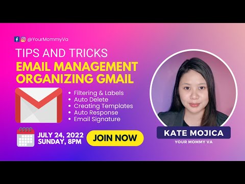 Email Management 2.0 W/ Your Mommy VA