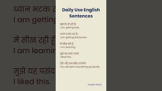 Daily Use English Sentences | Beginner English Practice | Learnora English #shorts
