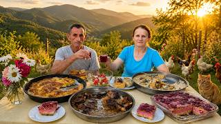 Byrek dhe Qull Pule?! 🍗🥧 The Albanian Village Combo You Must Try!