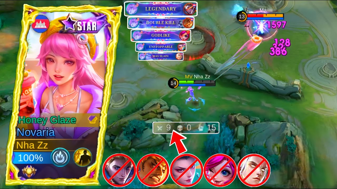 99% BRUTAL DAMAGE!! NOVARIA NEW 1HIT COMBO FRANCO! BUILD EMBLEM TOP1 GLOBAL | MOBILE LEGENDS