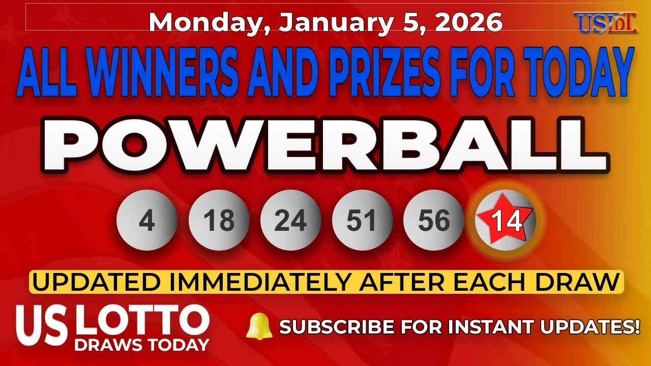 Latest Winner Powerball Winners Today – Latest Winners and Prizes for Monday, January ...