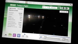 Emirates EK704 (Airbus A380 - A6 EUC) - Take off from Mauritius (MRU) to Dubai (DXB)