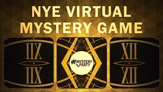 When the Clock Strikes Murder | Virtual NYE Mystery Party