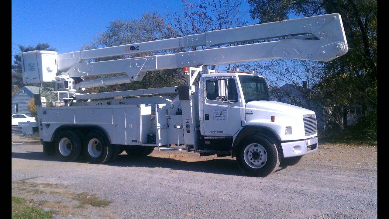 703K (Altec A77TE93) Aerial Truck from PLREI (Power Line RentEQuip) YouTube