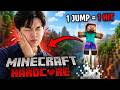 I Hit Myself for Every Jump in Minecraft Hardcore