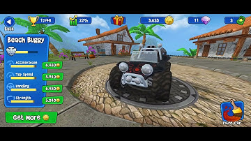 BEACH BUGGY RACING MOBILE GAMEPLAY WALKTHROUGH PINEAPPLE PUNCH  RACE - 13