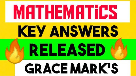 KCET 2023 Maths Answer key with Solutions | Code A 2 solutions