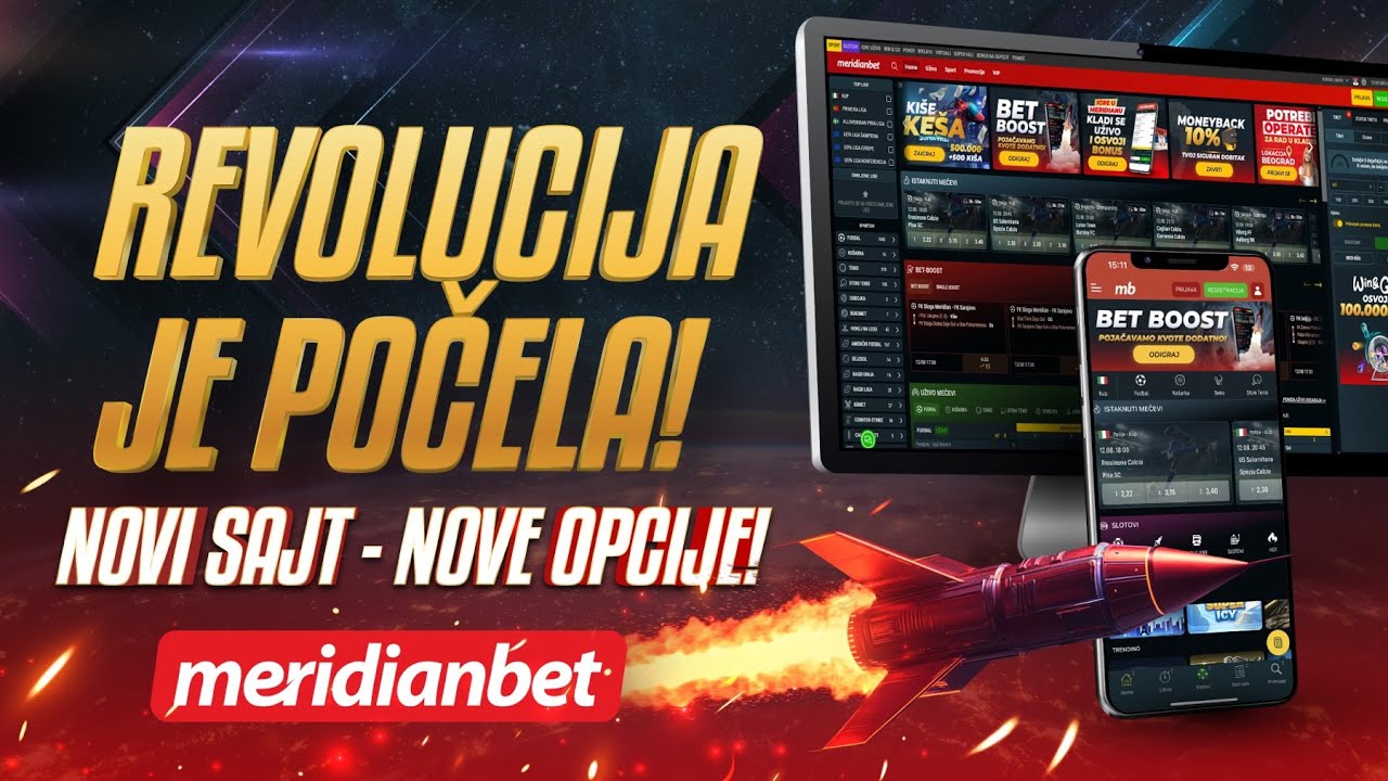 MERIDIANBET - NOVA ERA KLAĐENJA I SLOT IGARA!