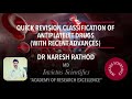 Quick Revision Classification Of Antiplatelet drugs With Recent Advances By Dr Naresh Rathod