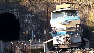 JR貨物 EF66 27号機+コキ20B+EF67 104号機 貨物列車2070レ 瀬野→八本松 2014.1