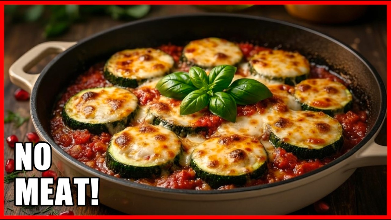 Unglaublich! Zucchini schmeckt besser als Fleisch! 🥒Das Rezept, das alle verrückt macht!