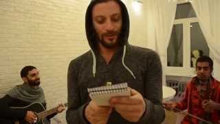 Davide Swarup And Arambolla - White Winter Tour 2014 Perm 712 - Handpan Music