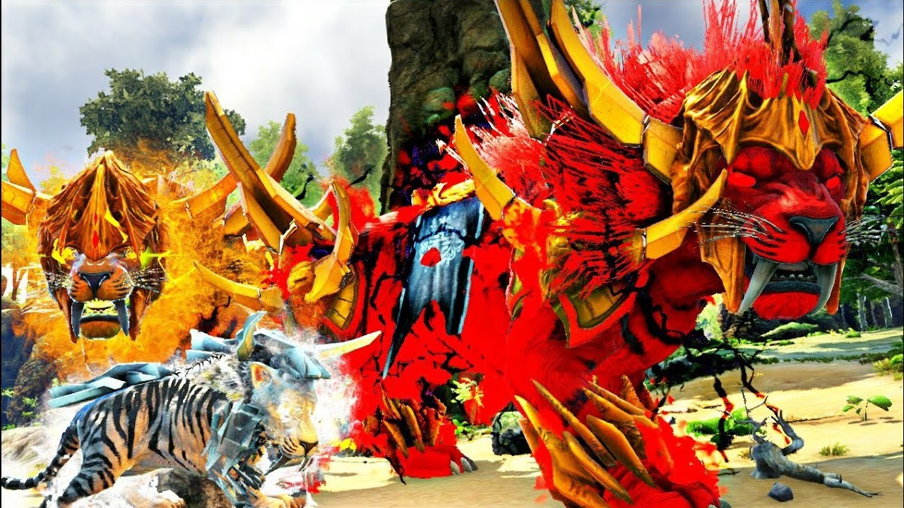 O Red Tigre Celestial Tentou Contra os Filhotes do Universo ...