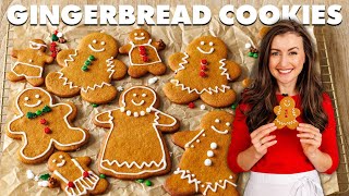 Easy & Festive Gingerbread Cookies Recipe | Perfect Holiday Treat 🎄 by Natashas Kitchen 188,226 views 5 months ago 8 minutes, 20 seconds