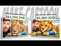 Turn any VIDEO Into CARTOON Animation [Complete Course]
