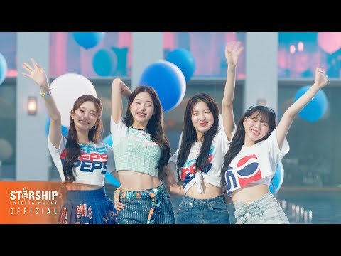 [MV] 'OHMYGIRL' 효정, 아린 X 'IVE' 장원영, 이서 X 'CRAVITY' 세림, 정모 - BLUE & BLACK