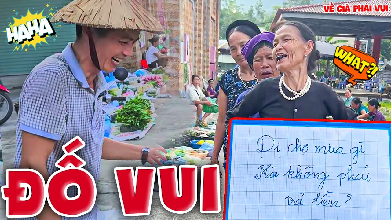 Các Bé Bà Trả Lời Câu Hỏi Hóc Búa Của Thầy Giáo | Về Già Phải Vui