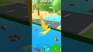 Shape shifting 3d game new funny hyper casual game #funny #gameplay screenshot 2