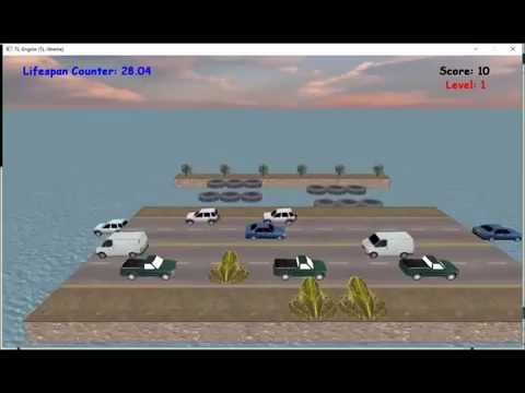 Frogger - UCLan First Year Assignment