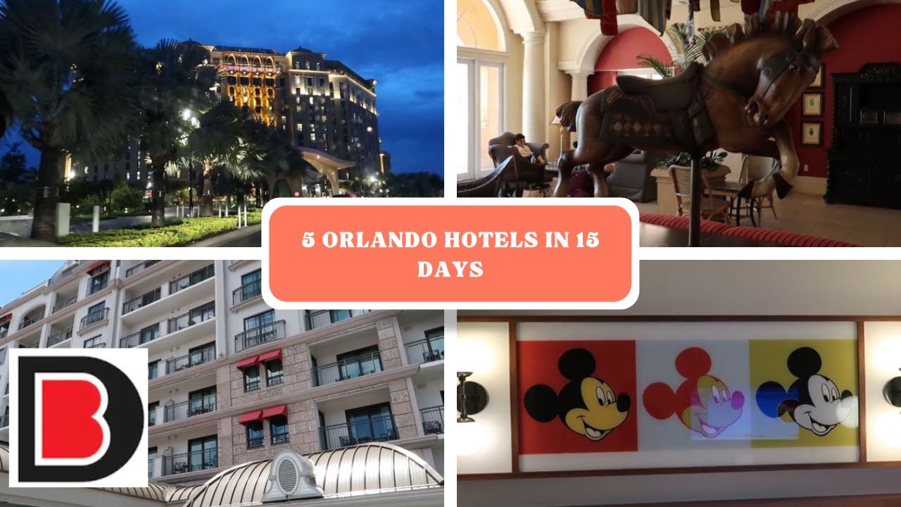 We Stayed in 5 Different Hotels in Orlando in 15 Days.  Here is What We Learned!!!
