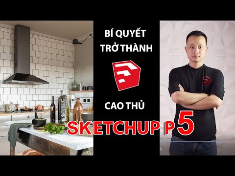 Video Sketchup P5. (Trục toạ độ, Vât liệu gỗ công nghiệp,... - youtube