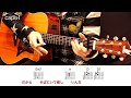（歌詞コード付き）瞬き/back number『動画とコード図で譜面がわからなくても、ギター初心者でも問題ありません♬』解説動画