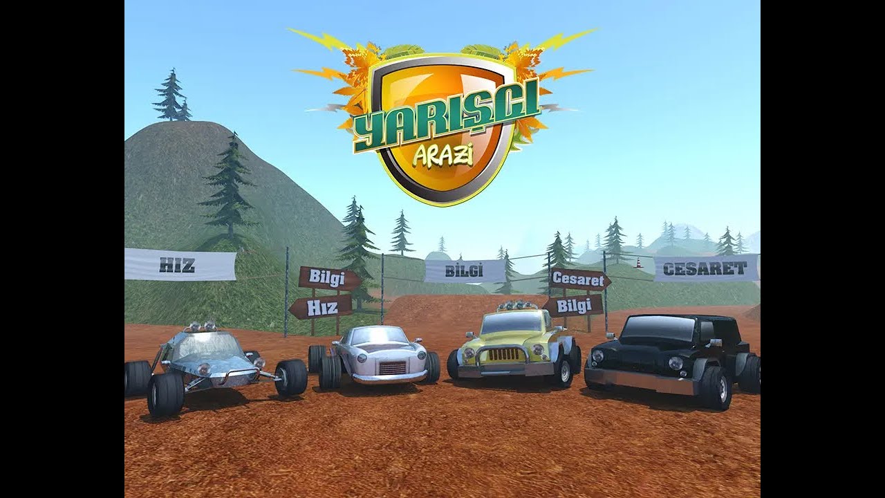 ÇOCUKLUĞUMUZUN ÇİZGİ FİLMİNDEKİ OYUNU BULDUM VE OYNADIM!! | YARIŞÇI ARAZİ