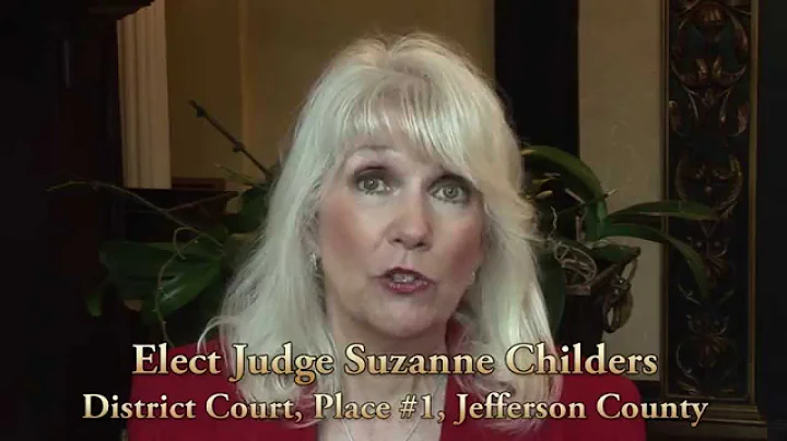 Judge Suzanne Childers Campaign 2014 Ad