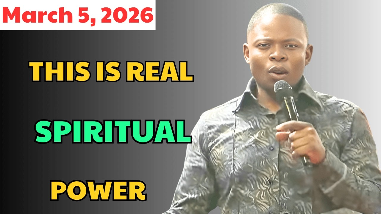 March 5 - THIS IS REAL SPIRITUAL POWER| Prophet Shepherd Bushiri