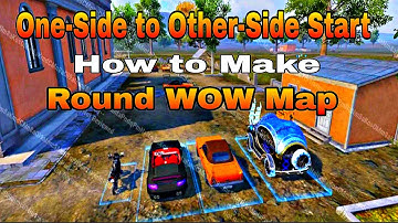  How To Make 2v2 WOW Dynamic Map | Wow 2v2 Without Room Card | One-Side to Other-Side Start | PUBG 