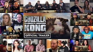 Godzilla Vs Kong Trailer Reaction Mashup \& Review