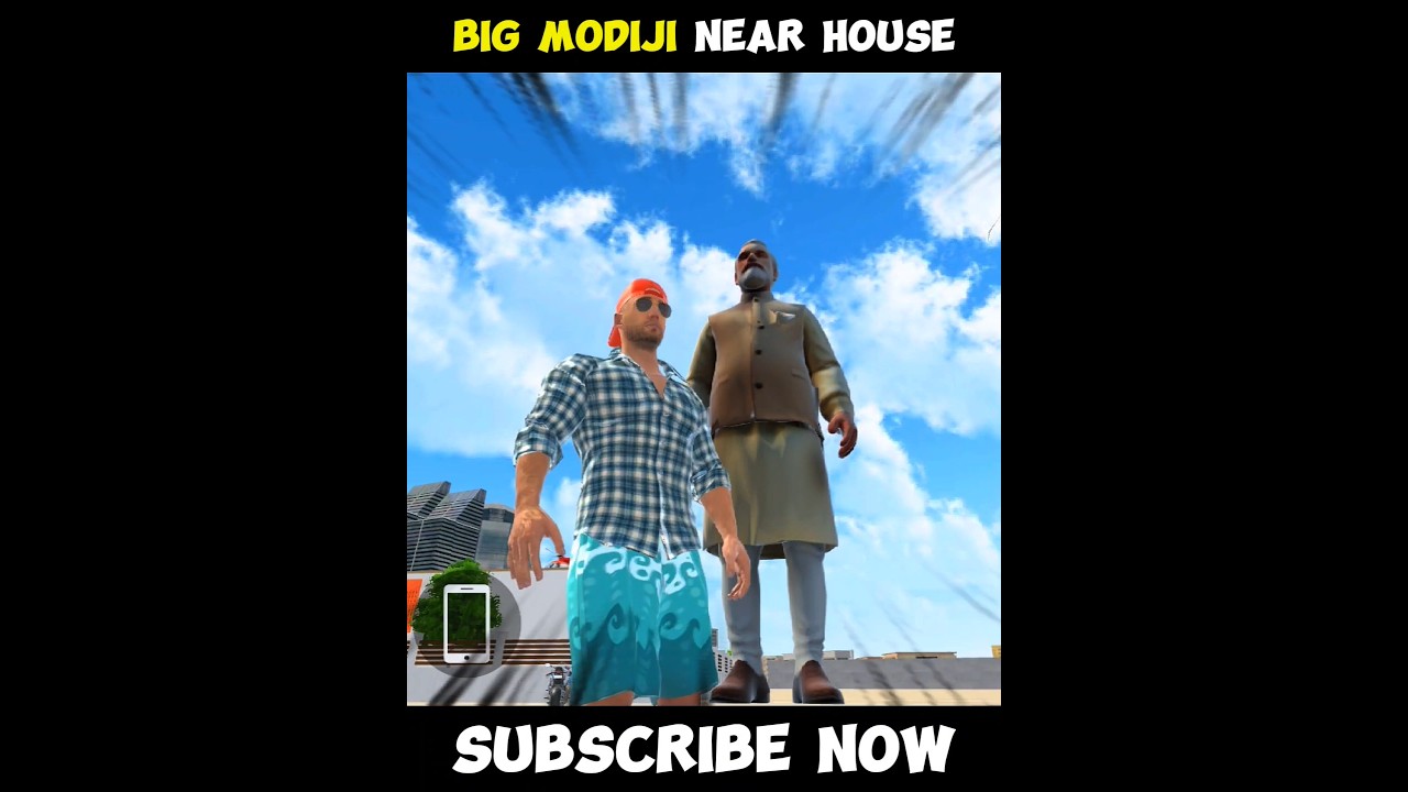 BIG MODIJI STATUE NEAR HOME INDIAN THEFT AUTO SIMULATOR 