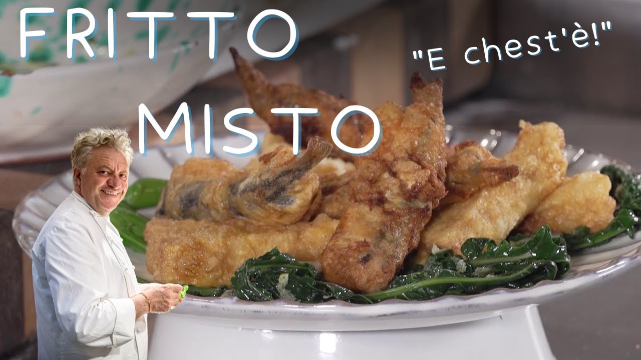 FRITTO MISTO di FORMAGGI e ALICI - La Ricette di Peppe Guida