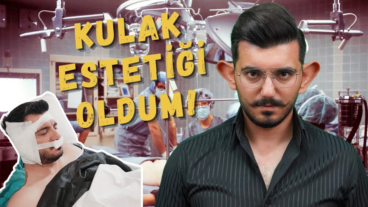 KEPÇE KULAK AMELİYATI OLDUM! Bu süreçte neler yaşadım? (Otoplasti)