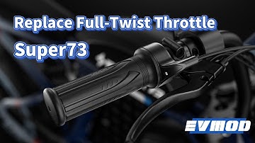 How to replace Throttle on Super73