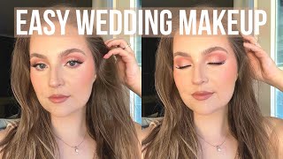 Easy Wedding Makeup 💕 | Soft Glam Bridal Makeup Look