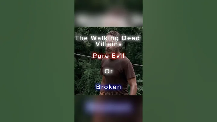 TWD Villian’s Pure Evil Or Broken | TWD Edit | #edit #thewalkingdead #trending #shorts